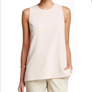 Theory
Admiral Crisscross Crepe Tank  in blush